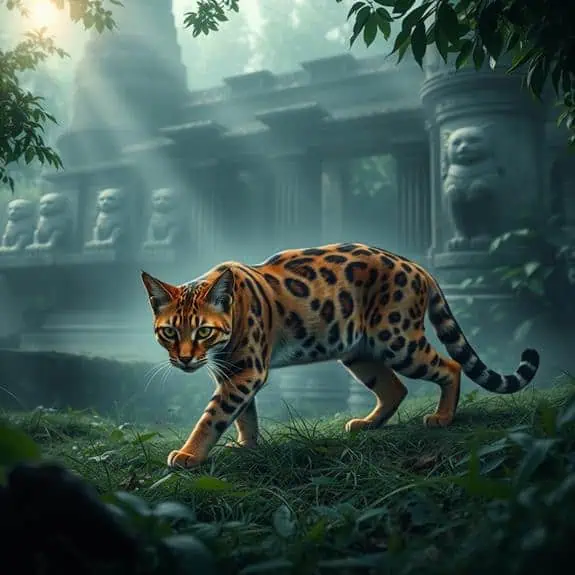 bengal cat symbolism origins