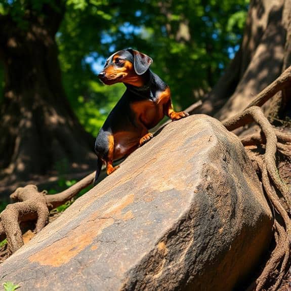 dachshunds conquer life s challenges
