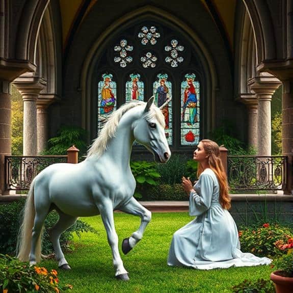 medieval christian unicorn symbolism