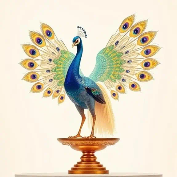 peacocks symbolize integrity transparency