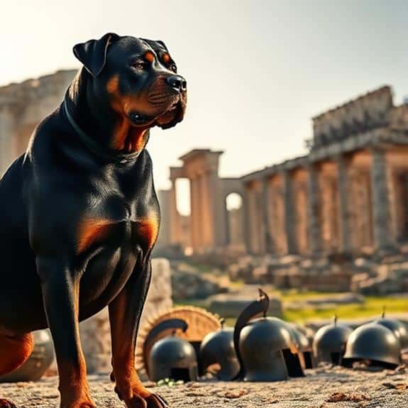 rottweilers historical importance recognized