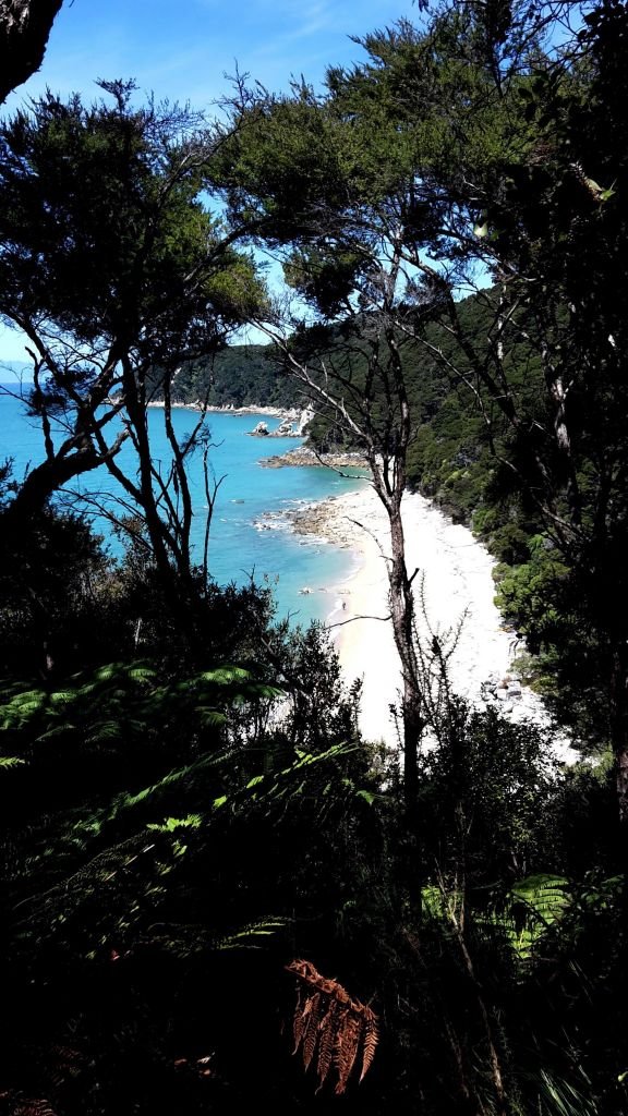 Beautiful hidden beaches along the walk