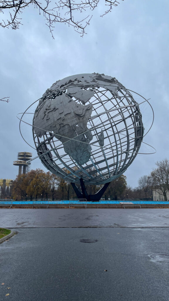 Queens travel guide Unisphere Flushing Meadows Corona Park, Queens, NYC