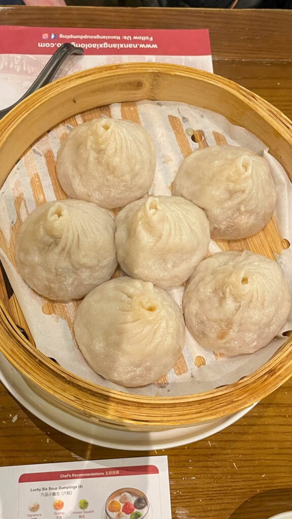 "best soup dumplings in New York" in Nan Xiang Xiao Long Bao. 