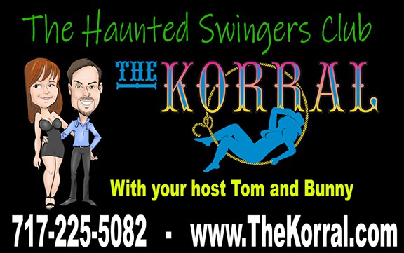 Tom and Bunny discuss the Korral, a haunted swingers club in Spring grove, PA with Tom's Trips. Want to go to Hedonism in Jamaica, call 800-285-0853