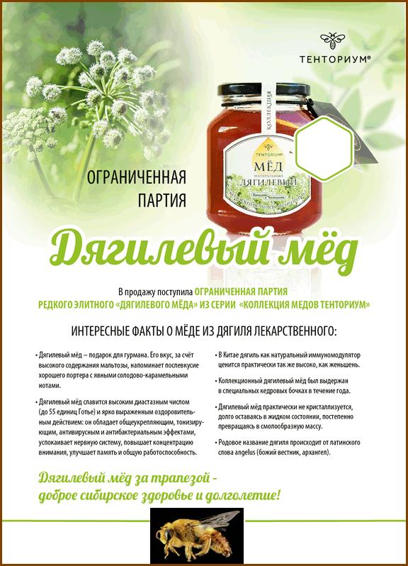 Дягилевый мед