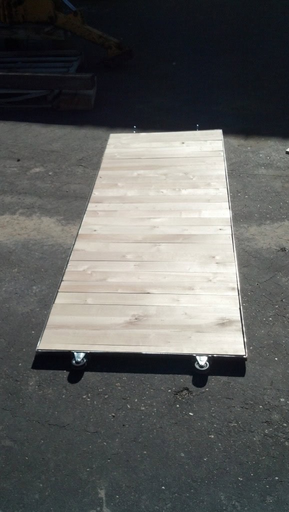 I pulled out all the boards I had previously ripped and planed to rough size. I had to trim them each to make them fit in the frame Nathan helped me make.