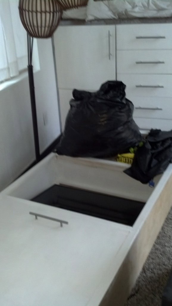 Packed up the tiny house, this is what it looks like when you're ready to move! 