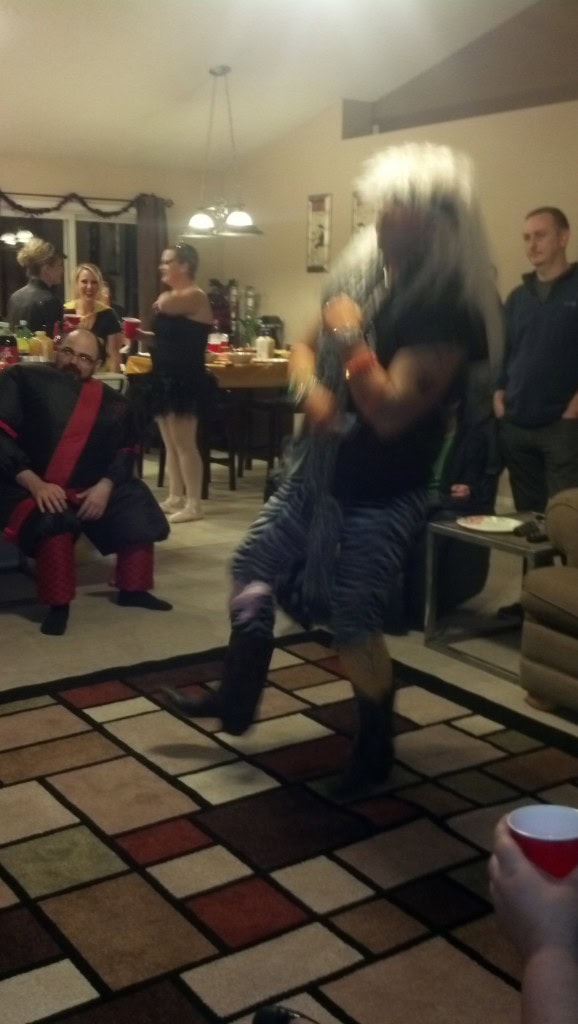 And then a Halloween party