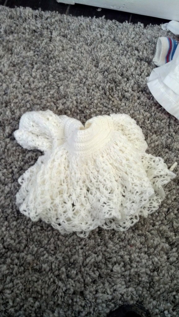 Another home-made CUTE little dress! 