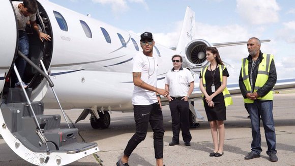 Jet privé Neymar