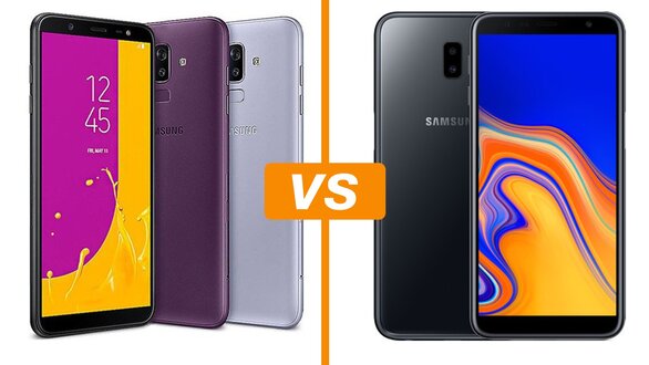 samsung galaxy j8 vs galaxy j6 plus