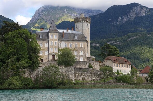 Het kasteel van Annecy