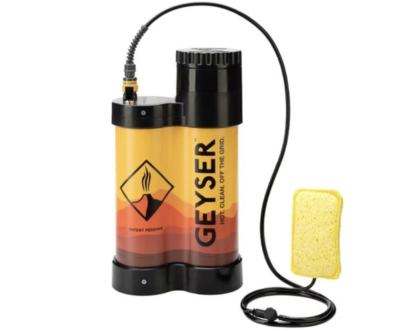 Geyser systems portable shower