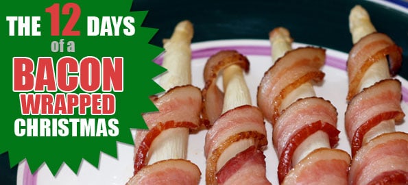 Bacon Wrapped White Asparagus