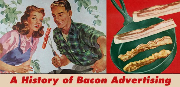 history of bacon advertising