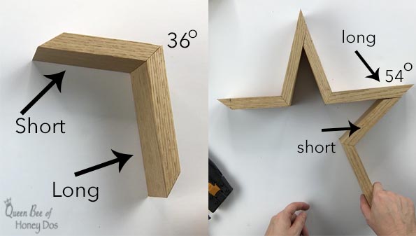 How to Make a Star With Wood 