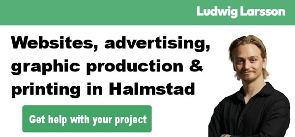 Ludwig Larsson - Hemsidor, reklam, grafisk produktion & utskrifter i Halmstad
