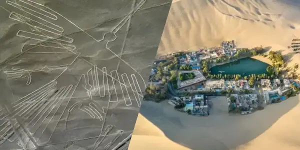 Paracas, Oasis Huacachina y Líneas de Nasca 2 días