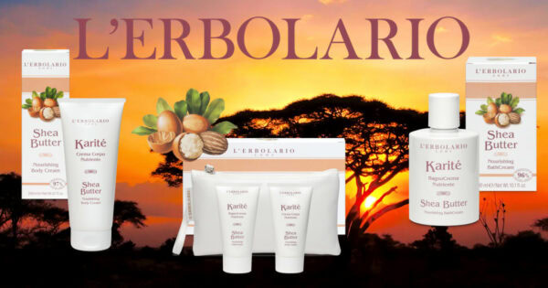 L'Erbolario - Sheasmör. Fairtrade Hudvård.