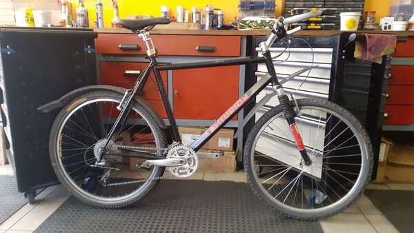 MTB Centurion mit Chrom-Molybdän-Rahmen und Shimano Deore-27-Gang