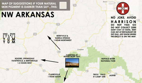 Avoid Harrison, Arkansas