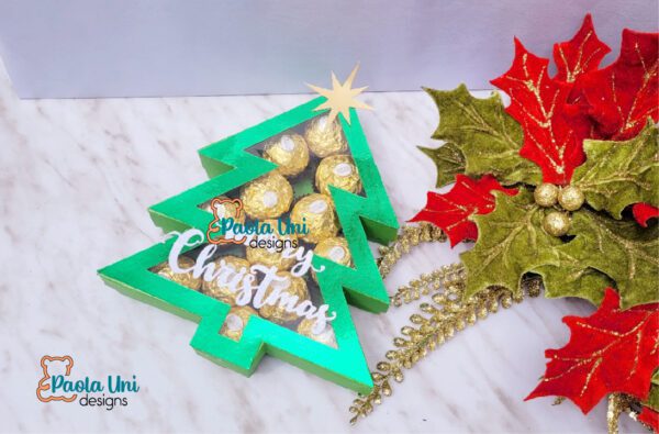 Caja Árbol Navideño SVG-Studio-PDF