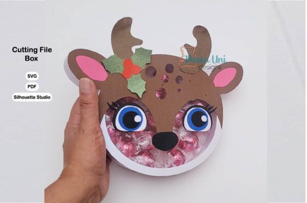 Digital Caja Reno de Navidad