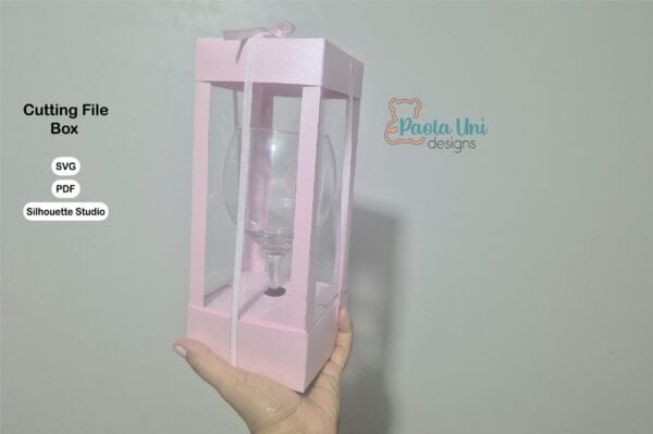 Archivo digital para recortar y armar caja porta copa, se puede pagar con cualquier tarjeta sin importar el país y con paypal