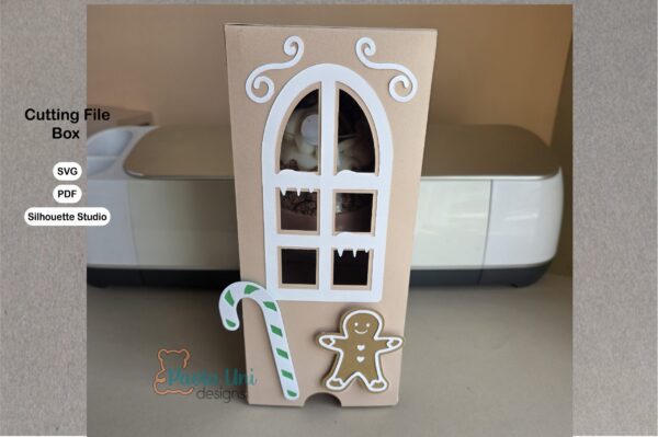 Archivo para recortar y armar caja para copa