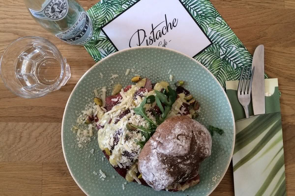 Lekker eten bij Pistache café