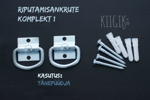 Betoonpinna kinnitusankrute komplekt beebikiigele "TÄHEPÜÜDJA" - Image 2