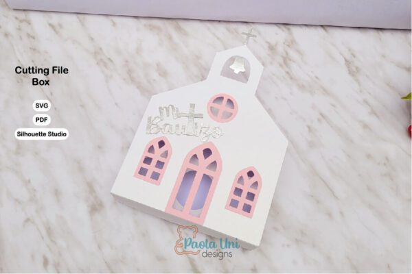 Caja en forma de Iglesia