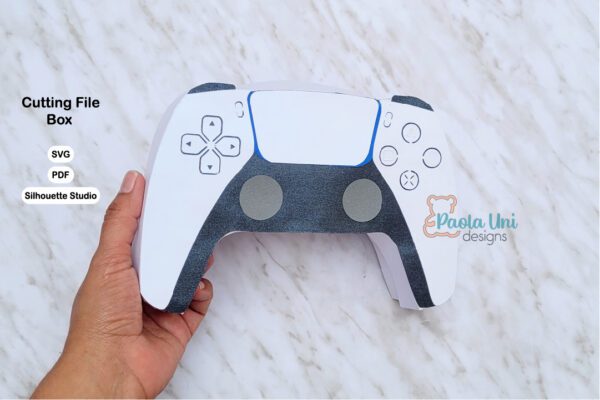 Caja en forma de control, archivo para cortar y armar