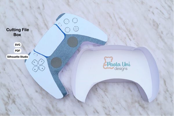 Caja en forma de control, archivo para cortar y armar