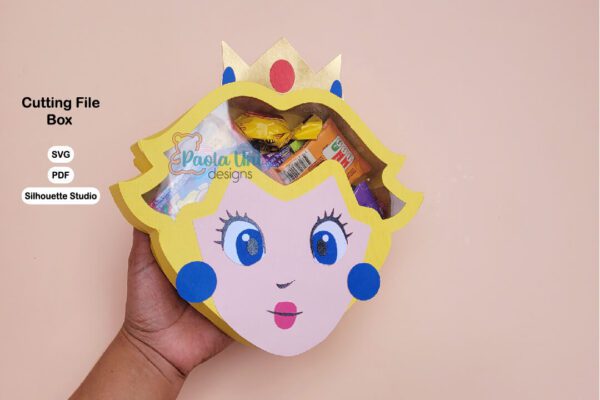 Caja Pricesa Peach  Mario Bros