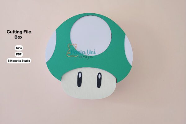 Caja Hongo Mario Bros