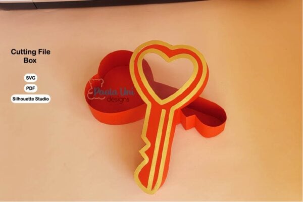 Digital Caja en forma de llave