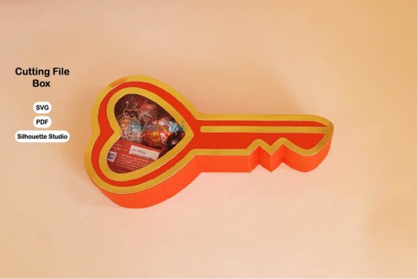 Digital Caja en forma de llave