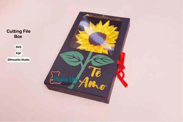 Digital caja para girasol