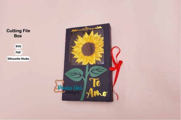 Digital caja para girasol