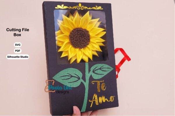 Digital caja para girasol