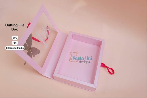 Digital Caja en forma de libro