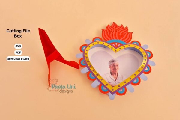 Archivo digital para recortar y armar porta retrato