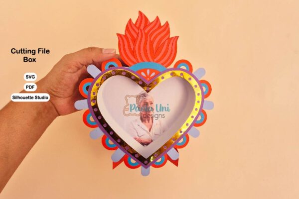 Archivo digital para recortar y armar porta retrato