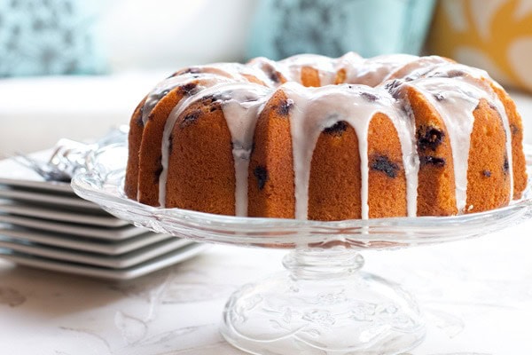 Lemon Blueberry Bundt Cake