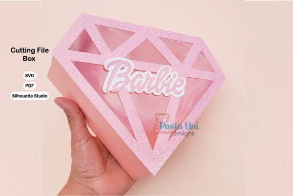 Digital, Caja En forma de diamante Barbie