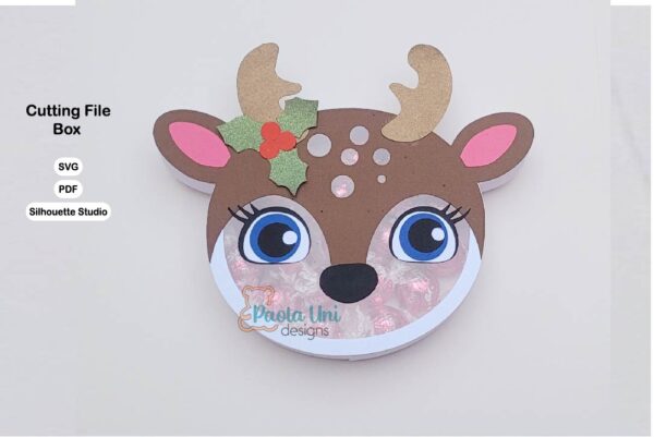 Digital Caja Reno de Navidad