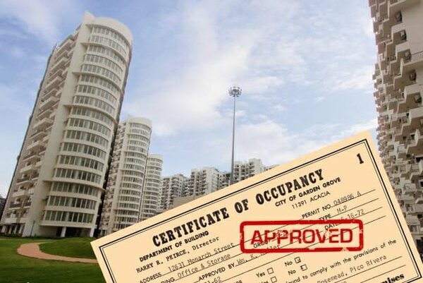 Occupancy Certificate - City of Johannesburg Municipality
