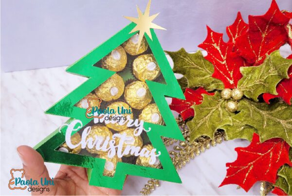 Caja Árbol Navideño SVG-Studio-PDF